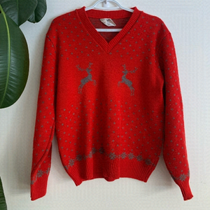 Vintage V neck sweater